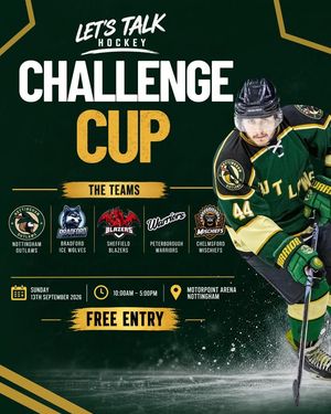 Image post by @nottinghamoutlawsicehockeyclub on Facebook