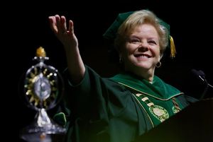Image post by @usf_pres on Instagram