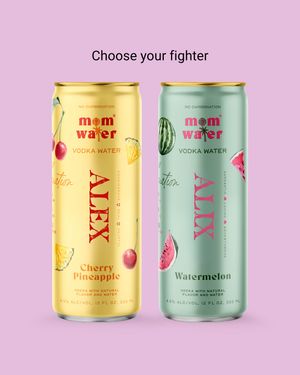 Image post by @drinkmomwater on Instagram