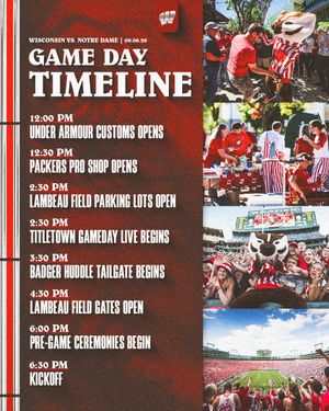Image post by @uwbadgers on Instagram