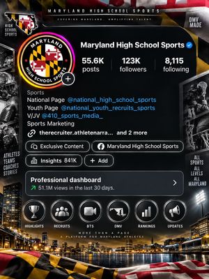 Image post by @maryland_high_school_sports_ on Instagram