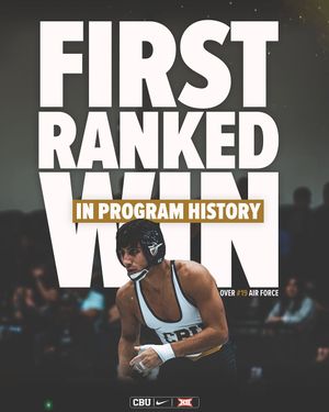 Image post by @cbuwrestling on Instagram