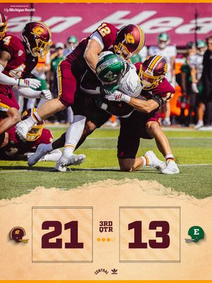 Image post by @CMU_Football on Twitter