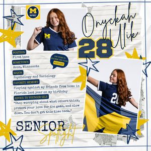 Image post by @umdearbornsoftball on Instagram