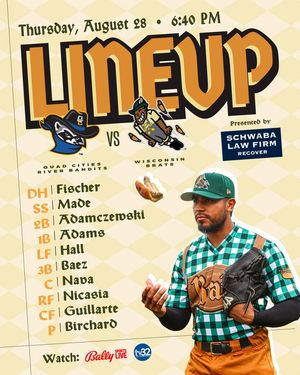 Image post by @WisconsinTimberRattlers on Facebook