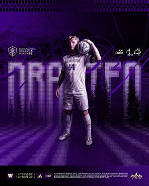 Image post by @uw_msoccer on Instagram