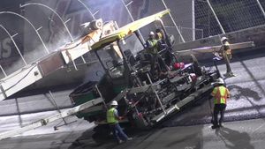 Video post by @echoparkspeedway on Facebook