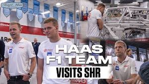 Video post by @stewarthaasracing on YouTube