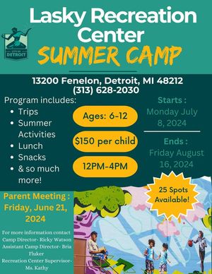 Image post by @DetroitParksRec on Facebook