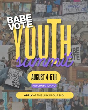 Image post by @babevote on Instagram