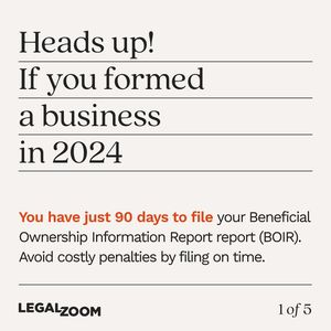 Image post by @legalzoom on Instagram