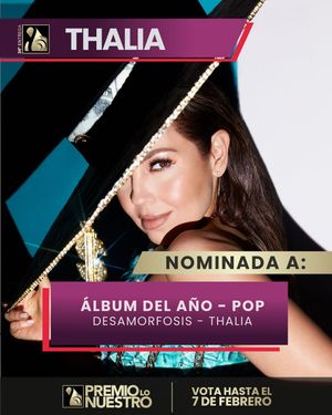 Image post by @thalia on Instagram
