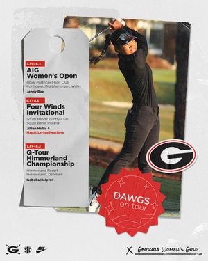 Image post by @ugawomensgolf on Instagram
