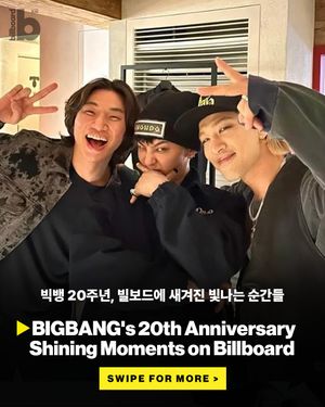 Image post by @billboard_korea on Instagram