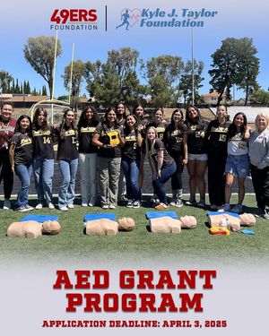 Image post by @49ersFoundation on Facebook