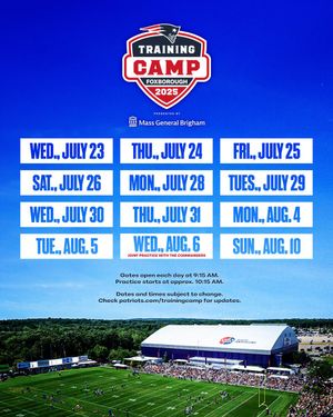 Image post by @Patriots on Twitter