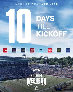 Image post by @TheUFL on Twitter