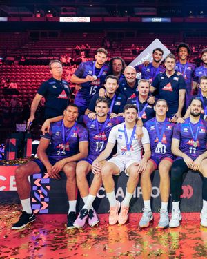 Image post by @equipefrancevolley on Instagram