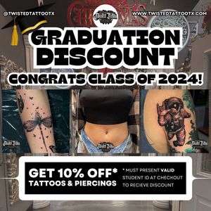 Image post by @twistedtattootx on Instagram
