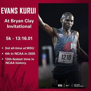 Image post by @wsucougarxctf on Instagram