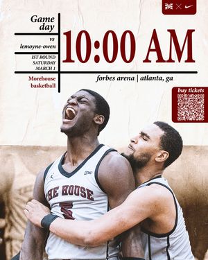 Image post by @morehousebasketball on Instagram