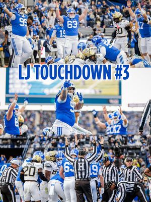 Image post by @byufootball on Instagram