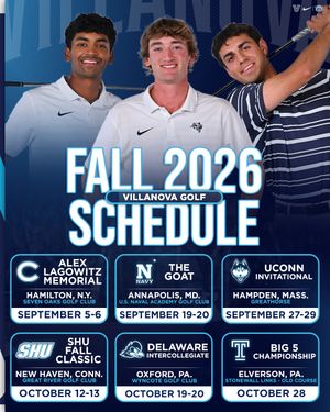 Image post by @villanovagolf on Instagram