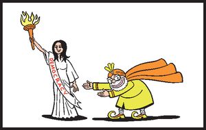 Image post by @manjultoons on Instagram
