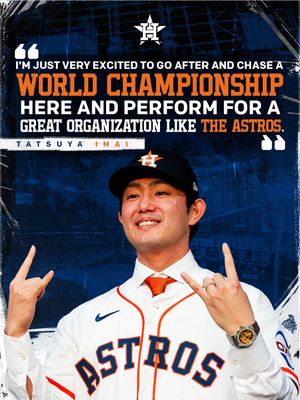 Image post by @astros on Instagram