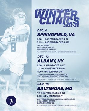 Image post by @charlottenorthlacrosse on Instagram