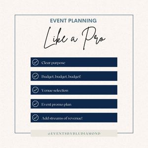 Image post by @EventsByBluDiamond on Facebook