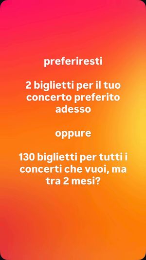 Video post by @ticketone on TikTok