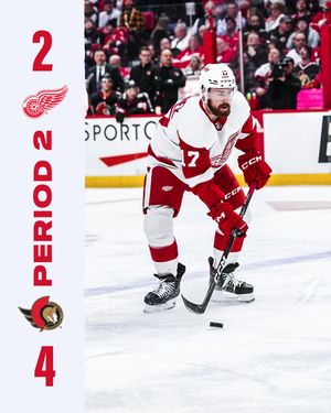Image post by @DetroitRedWings on Twitter