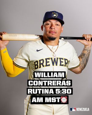 Image post by @MLBVenezuela on Twitter