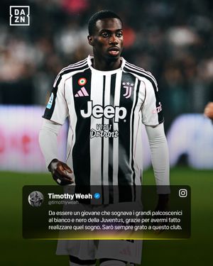 Image post by @dazn_it on Instagram