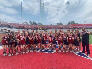 Image post by @southalabama.cheerleading on Facebook