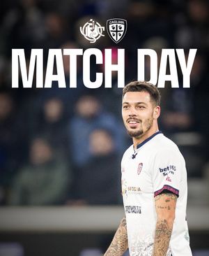 Image post by @cagliaricalcio on Instagram