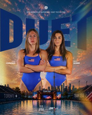 Image post by @usaartisticswimming on Instagram
