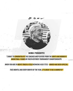 Image post by @hawkeyefootball on Instagram