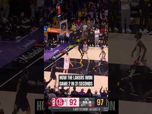 Video post by @lakers on YouTube