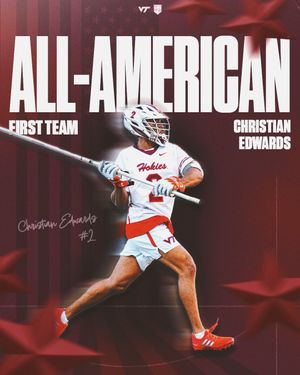 Image post by @hokiesmlax on Instagram