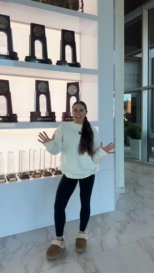 Video post by @OklahomaWGymnastics on Facebook