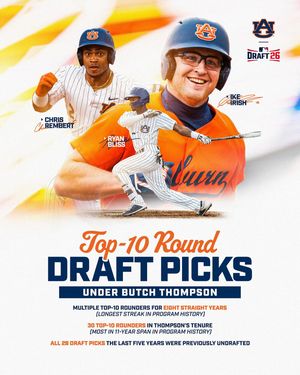 Image post by @auburnbaseball on Instagram