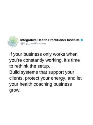 Image post by @integrativehealthpractitioner on Facebook