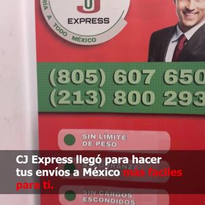Video post by @cjexpress.paqueteria on Facebook
