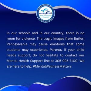 Image post by @miamischools on Facebook