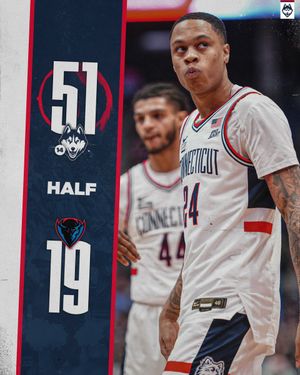 Image post by @UConnMBB on Twitter