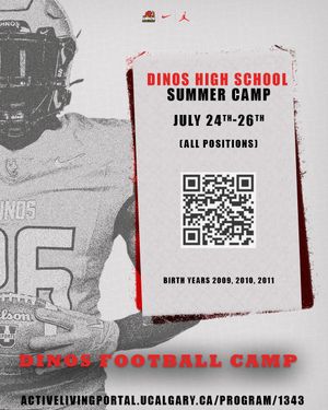 Image post by @dinos_football on Instagram