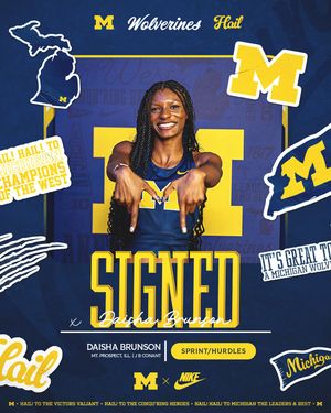 Image post by @umichtrack on Instagram