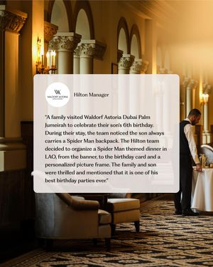 Image post by @hilton on Instagram